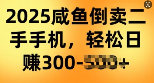 2025闲鱼倒卖二手手机，高客单，高利润，轻松日入3张-迅核云博客