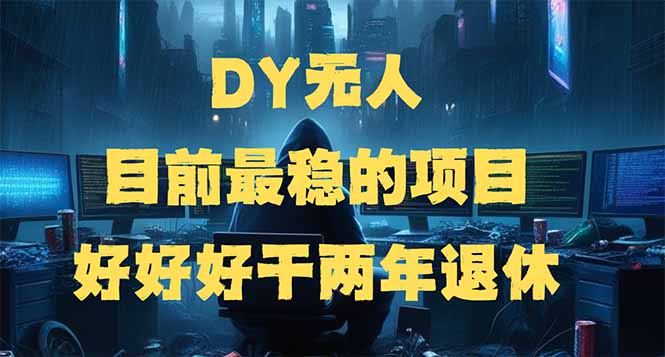 （14263期）DY无人，目前最稳的项目，矩阵放大边旅游边赚钱，好好好干两年退休-迅核云博客